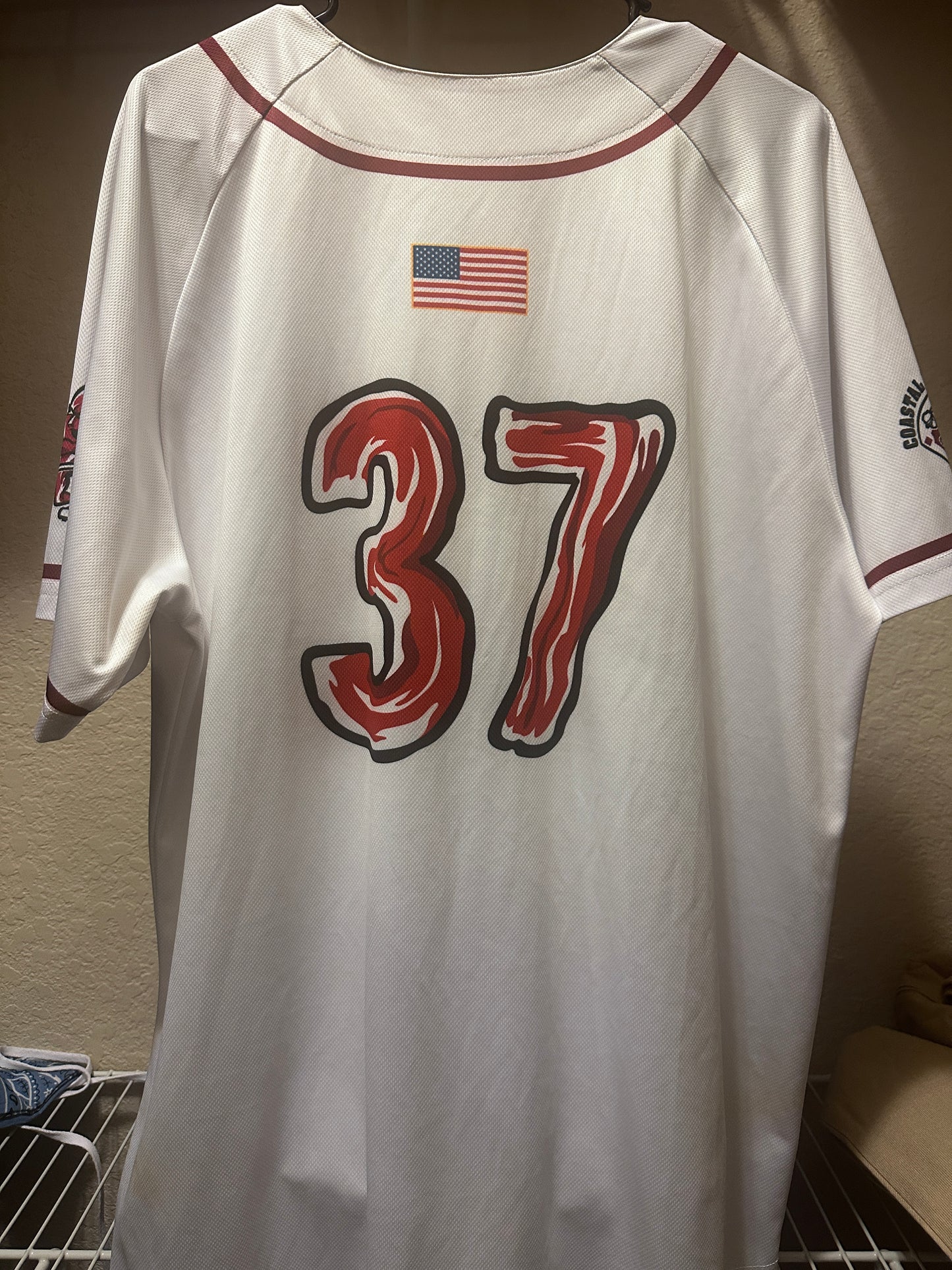 Macon Bacon baseball Jersey