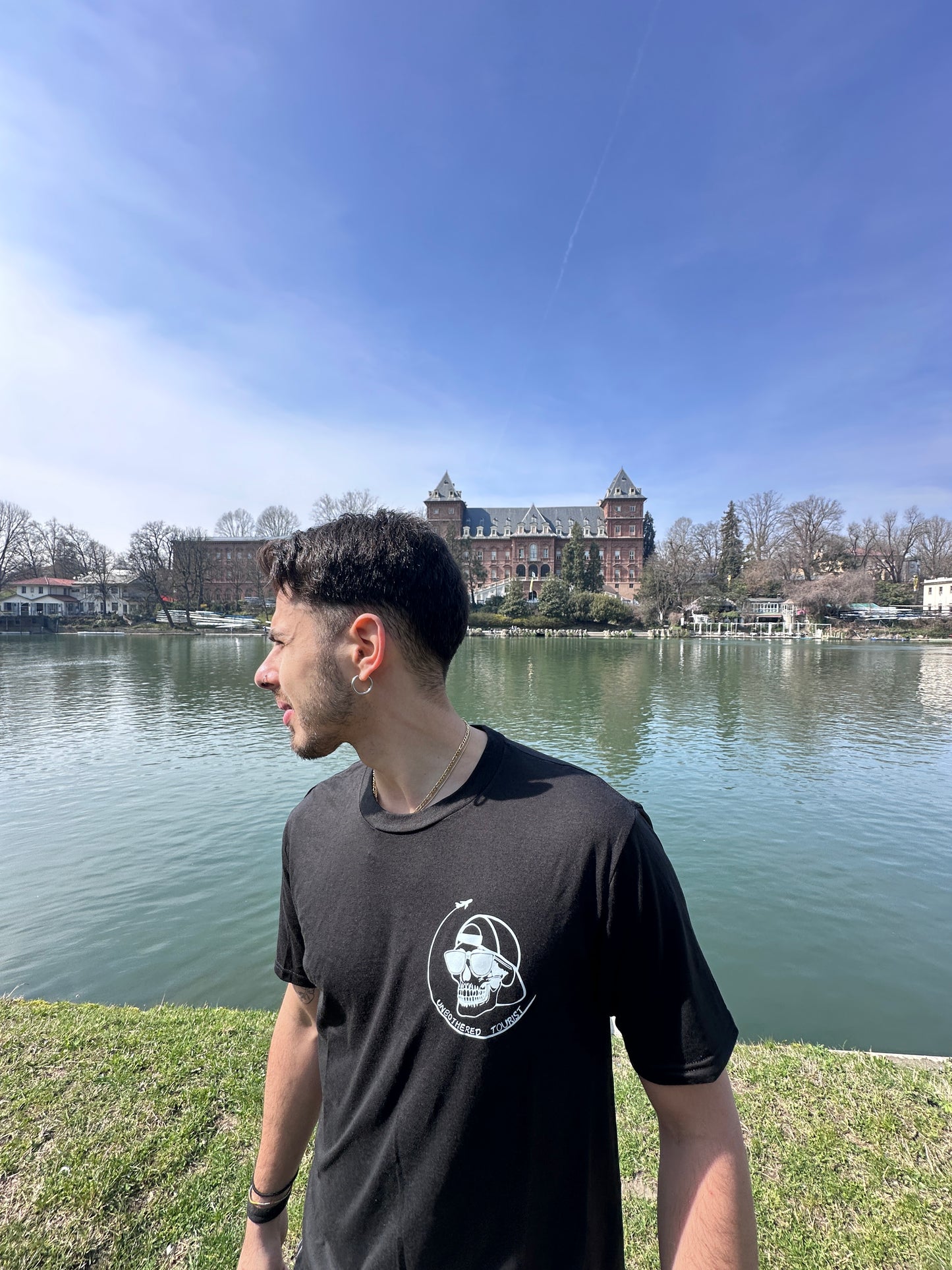 Unbothered Tourist Graphic Tee