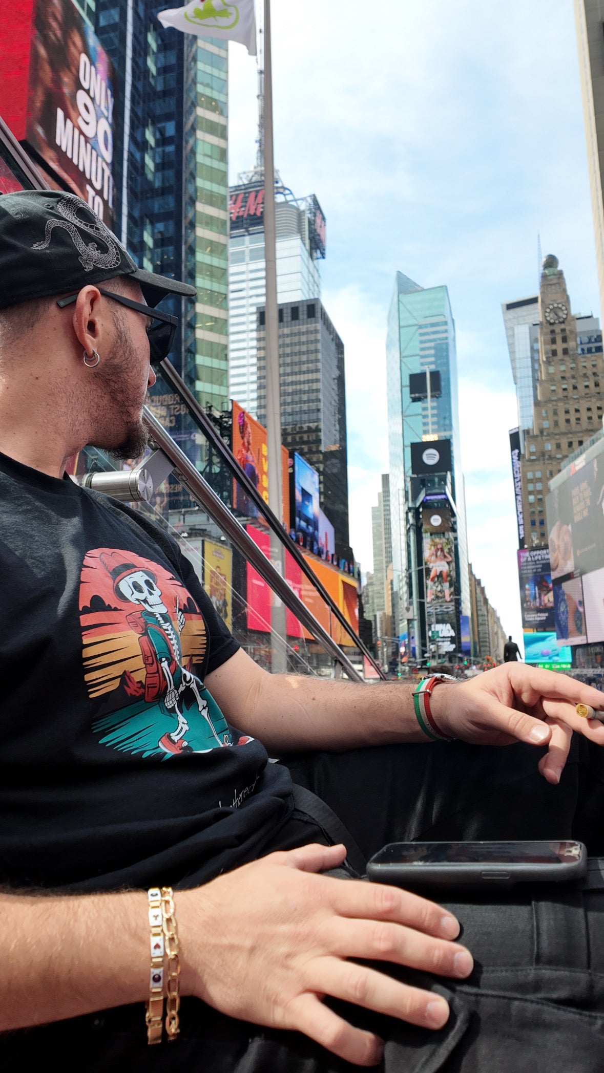 Unbothered Tourist Graphic Tee