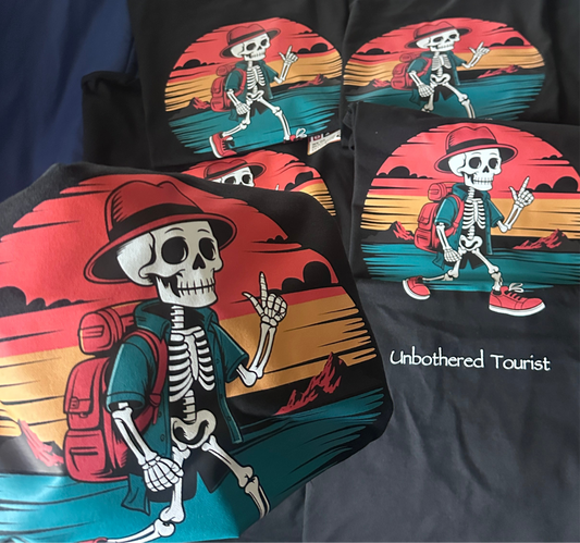 Unbothered Tourist Graphic Tee